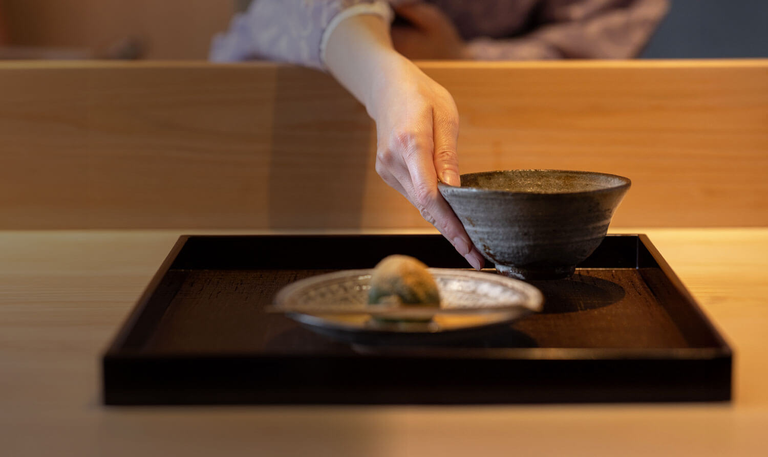 お抹茶提供